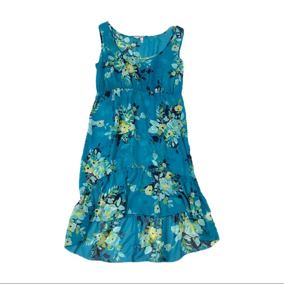 Speechless Dresses & Skirts - Women’s Medium/Large Sheer Blue Floral Midi Dress